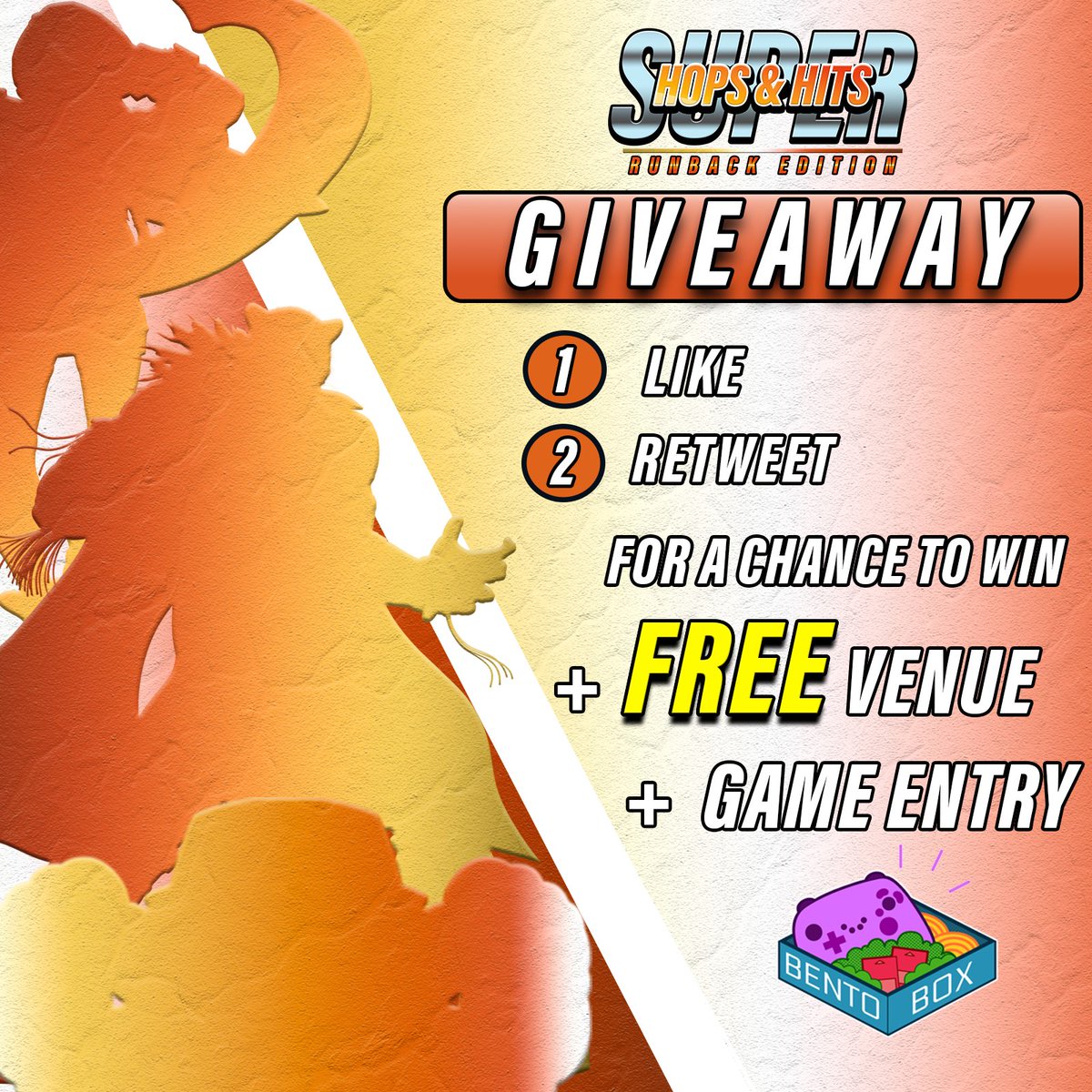 BentoBGaming's tweet image. Super Hops &amp;amp; Hits: Runback Edition is on Saturday, September 14th and we're running a GIVEAWAY!

Like and Retweet for your chance to win
🏆 FREE VENUE 🏆
🎮 FREE GAME ENTRY 🎮

Pre-Register ☑️
start.gg/SUPERHOPS
