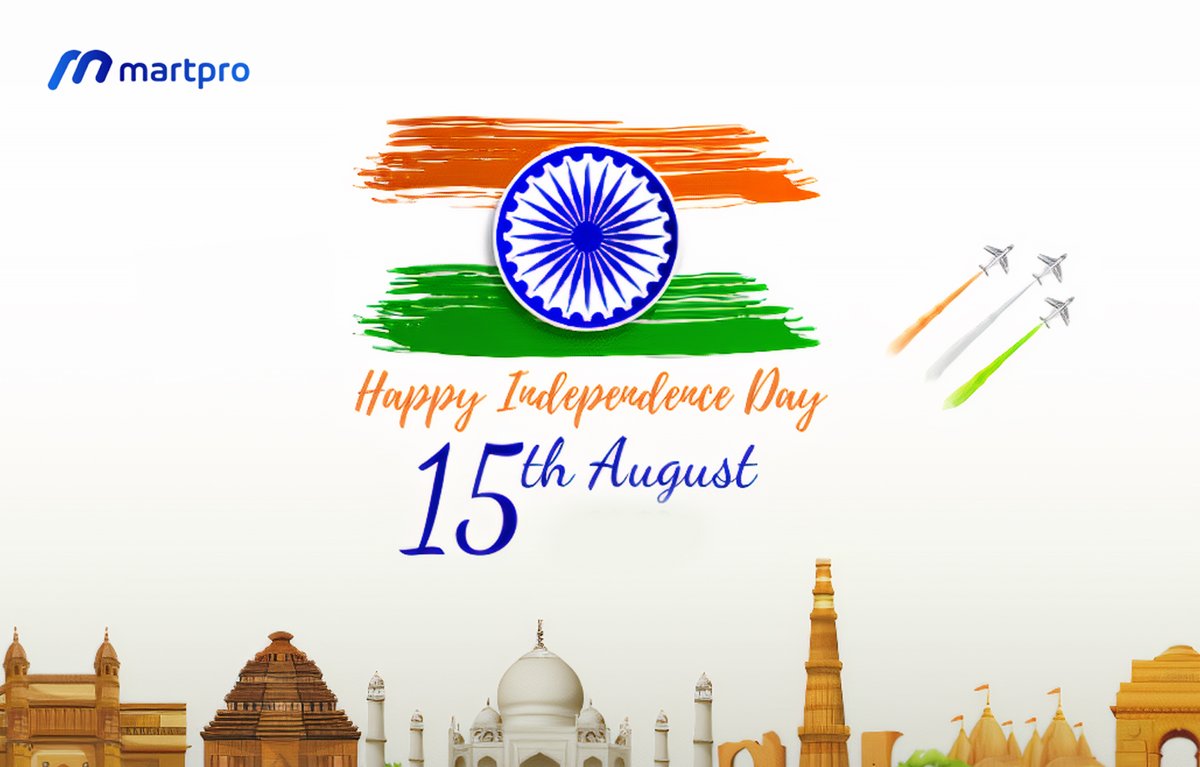 Mart_Pro_'s tweet image. @Mart_Pro_ Wishes You And Your Family A Very Happy Independence Day. May India Shine Brighter Each Day !!

#TravelPortalDevelopment
#traveltechnologycompany
#TravelWebsiteDevelopment
#martpro