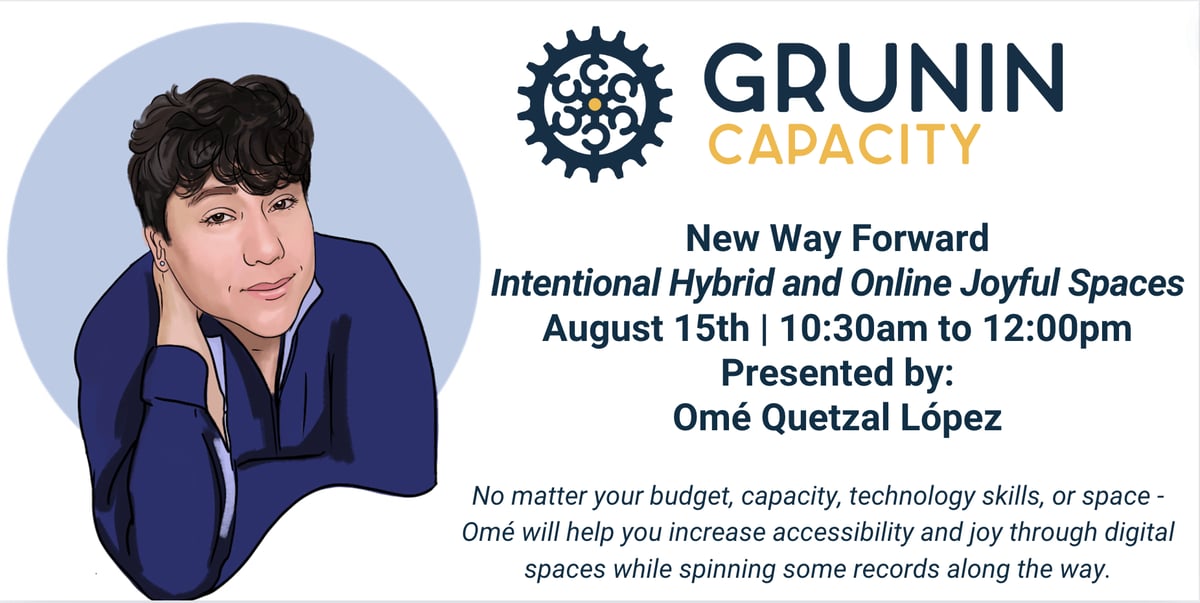 Registration for tomorrow's Intentional Hybrid and Online Joyful Spaces closes TONIGHT! Don't miss this online event which is not your typical presentation - it will be full of surprises, learning, and of course - JOY!

hubs.li/Q02LgrKq0