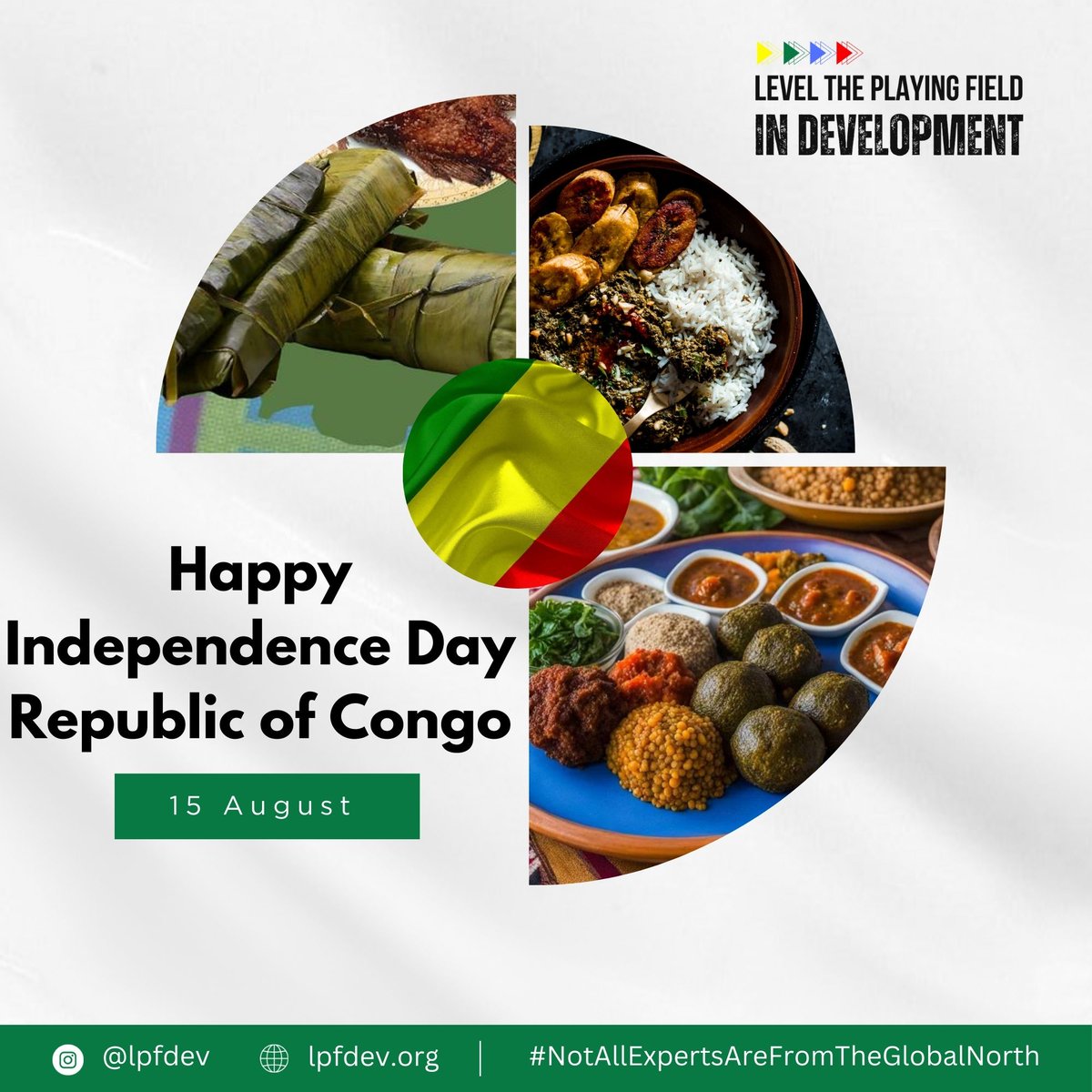 Happy Independence Day Republic of Congo
