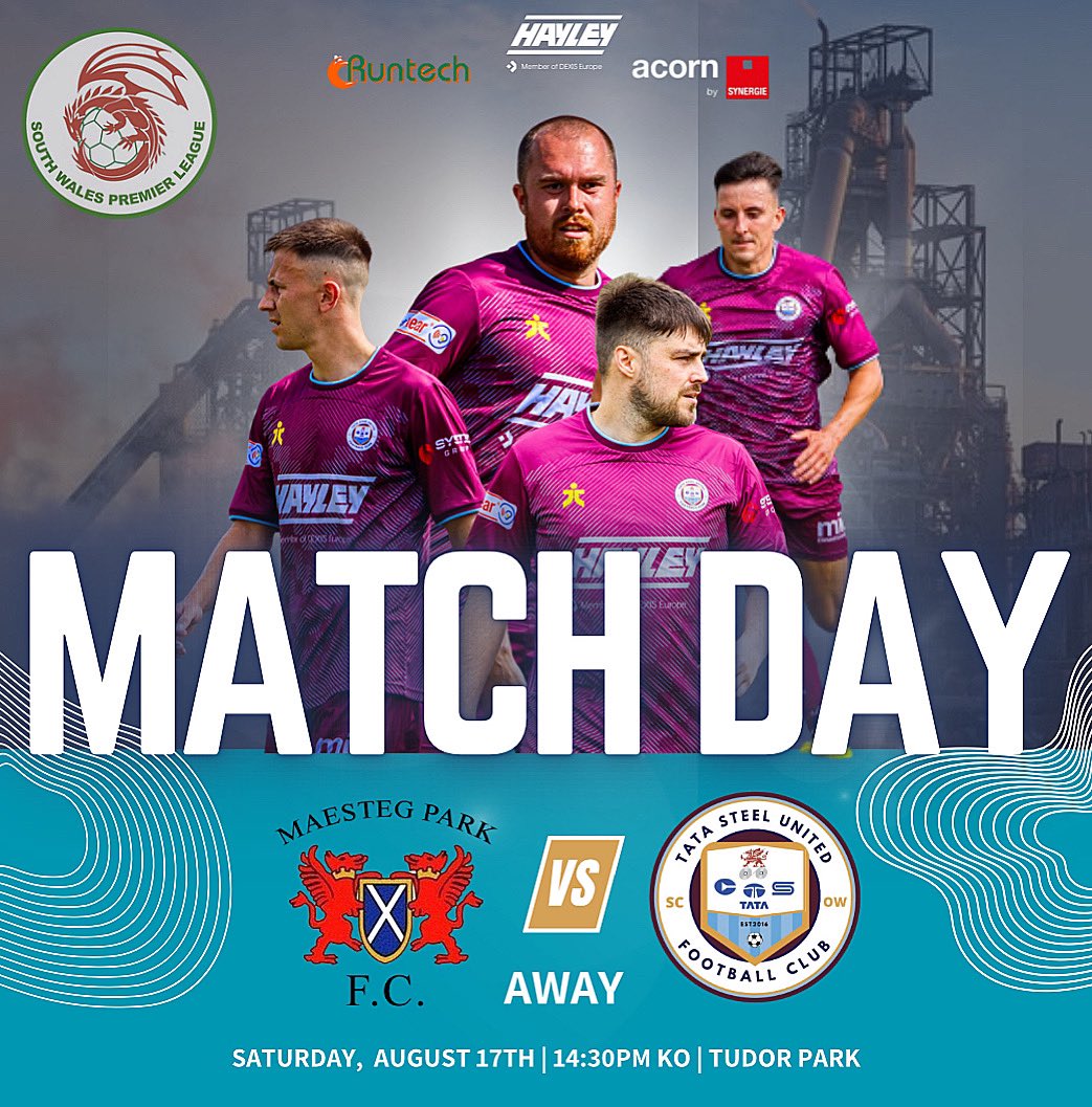 ⚽️ NEXT GAME ⚽️ 

Saturday we take the short trip up the valley as we face Maesteg Park FC in the league. 

Come down and support the boys. 

#HALASCOW