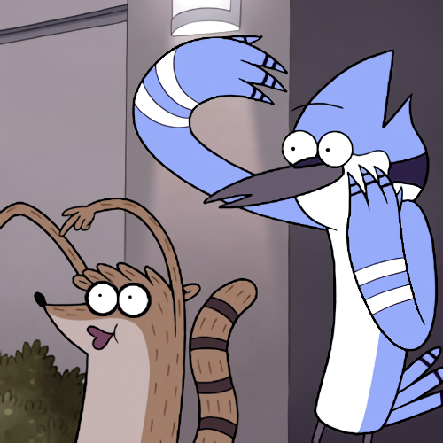 CineSpyde's tweet photo. Mordecai e Rigby - Apenas um Show https://t.co/u1ZP3yhTcL