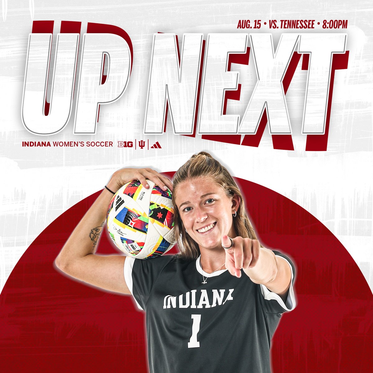 Regular season home opener starts tomorrow! 

Hoosiers vs. Volunteers. Bill Armstrong Stadium. 🔥

🔗: shorturl.at/WVBBv