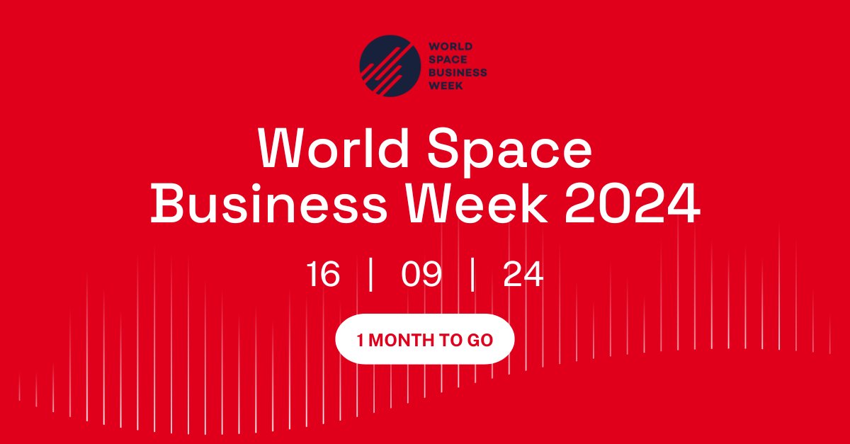 We’re just one month away from World Space Business Week 2024 in Paris - a key event for the global space industry. 

River Advisers are looking forward to attending and learning more about crucial industry developments.

To find out more, visit: wsbw.com