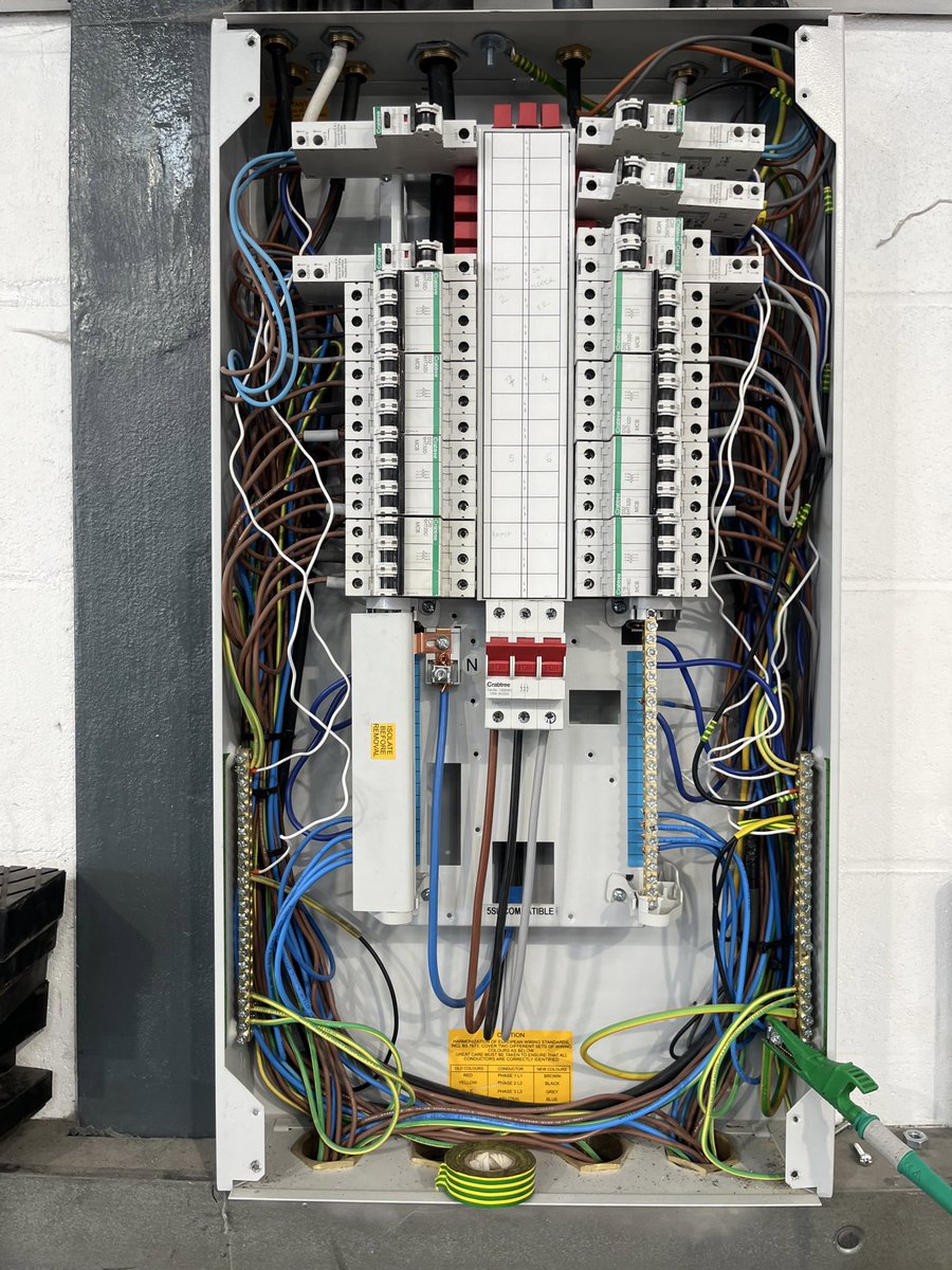 EastElectrical's tweet photo. Some small additions to a new installation in Norfolk. We were originally ask to quote this whole job but they found a cheaper quote. Well I assume it was cheaper based on what I can see. #buycheapbuytwice #commercial #electrical #installtion #norfolk https://t.co/seXnrr0yI1