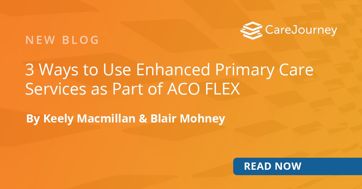 CareJourney's tweet photo. Patient navigation services promote better health outcomes, yet many provider organizations lack the funds to support them.

ACO FLEX's predictable revenue stream can help. 

Read two other examples of services enabled by ACO FLEX's prospective funds: https://t.co/zyu9zmkJMn https://t.co/uWIrRbJQe0