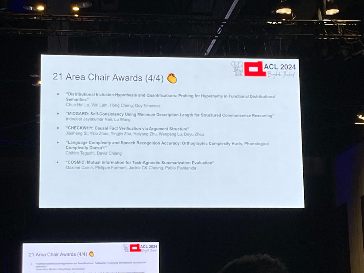 Thrilled to report that our work won Area Chair's Award!
You can find a nice high level explanation of our work!
Be sure to stick around for the virtual poster presentation on August 22nd!
Thanks again to my supervisors <a href="/PiantanidaPablo/">Pablo Piantanida</a> and Jackie Cheung !
 #ACL2024 #ACL2024NLP