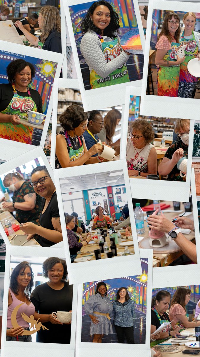 Congratulations to our 2024 Staff Leadership Series graduates! 🎉 Last week, we wrapped up with a celebratory finale at Brush Crazy, where SLS participants enjoyed lunch, reflected on their cohort experience, and relaxed with some creative painting! 🎨 #Leadership #SLS2024