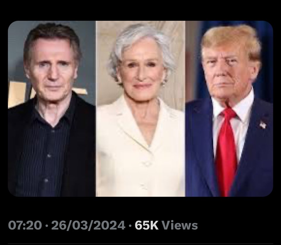 AngelaWalkr's tweet image. The Trump Indictments, read by Glenn Close and Liam Neeson youtu.be/IxKztPOKOB4?si… via @YouTube