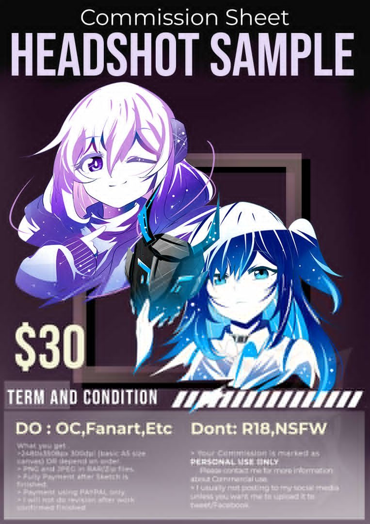 Nura01012333's tweet photo. [URGENT COMMISSION]
[Share will help too]
Been a while im not post comms sheet
n now im in tight condition ;w;

check it out n just dm if got interest

if cant reach me on DM,
just Discord or Vgen me
Both info on my bio
#Commission #artcommissions #commissionopen #ArtistOnTwitter https://t.co/FxGRZ0G0Fs