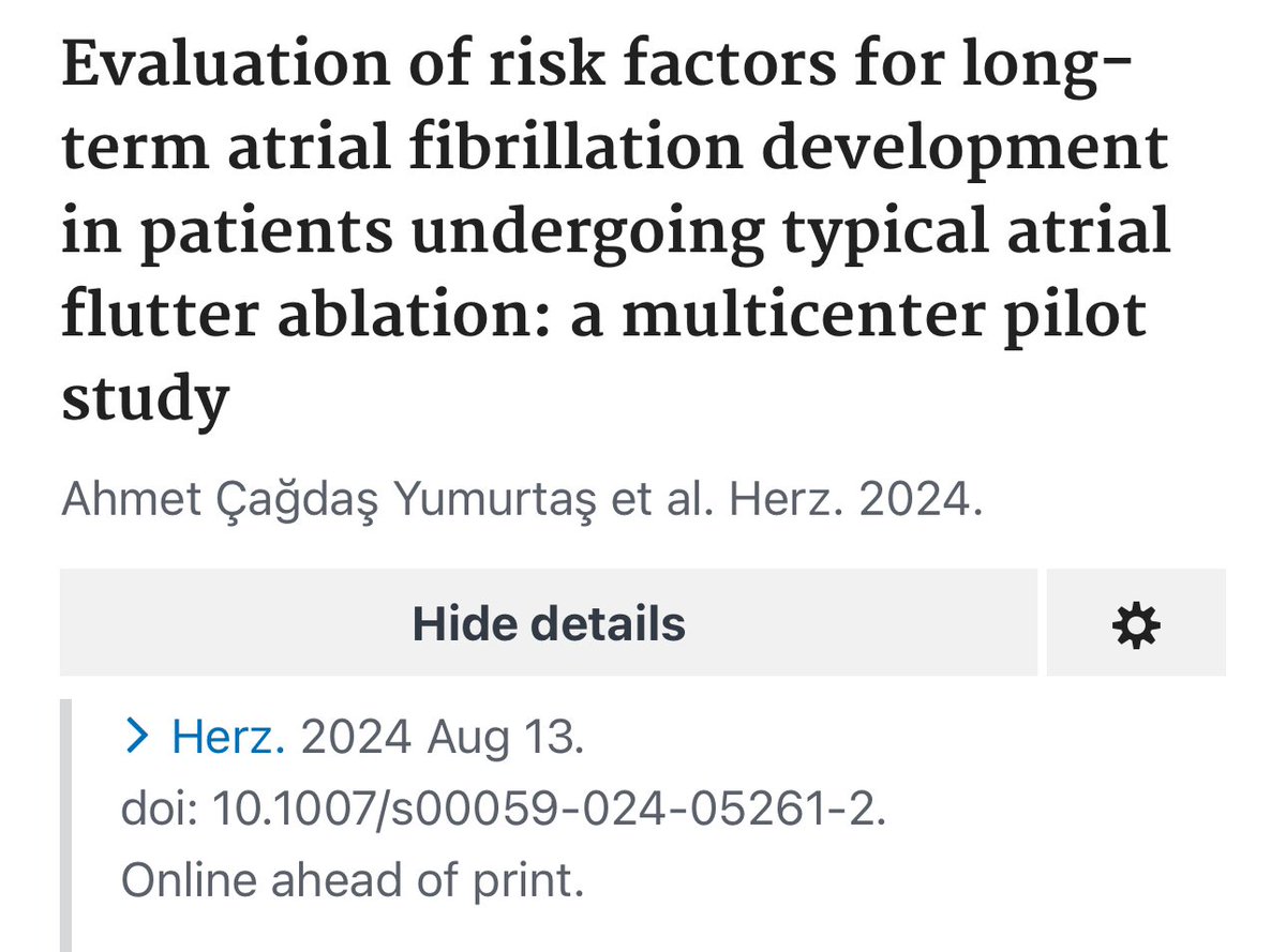 Ahmet Çağdaş Yumurtaş (@acagdasy) on Twitter photo My dissertation has been published. Another achievement has been completed,thank you #team
Meine Dissertation wurde veröffentlicht. Ein weiterer Erfolg wurde erreicht,vielen Dank #Team
pubmed.ncbi.nlm.nih.gov/39138662/
<a href="/mertilkerh/">Mert İlker Hayıroğlu</a> <a href="/Tufannar7/">Tufan Cinar</a> <a href="/leventpy/">Levent Pay</a> <a href="/OzanTezen/">Ozan Tezen MD</a> <a href="/drtugbacetin/">Tugba Cetin</a> <a href="/HikmetKadi/">Hikmet Kadıoğlu</a> My dissertation has been published. Another achievement has been completed,thank you #team
Meine Dissertation wurde veröffentlicht. Ein weiterer Erfolg wurde erreicht,vielen Dank #Team
pubmed.ncbi.nlm.nih.gov/39138662/
<a href="/mertilkerh/">Mert İlker Hayıroğlu</a> <a href="/Tufannar7/">Tufan Cinar</a> <a href="/leventpy/">Levent Pay</a> <a href="/OzanTezen/">Ozan Tezen MD</a> <a href="/drtugbacetin/">Tugba Cetin</a> <a href="/HikmetKadi/">Hikmet Kadıoğlu</a>