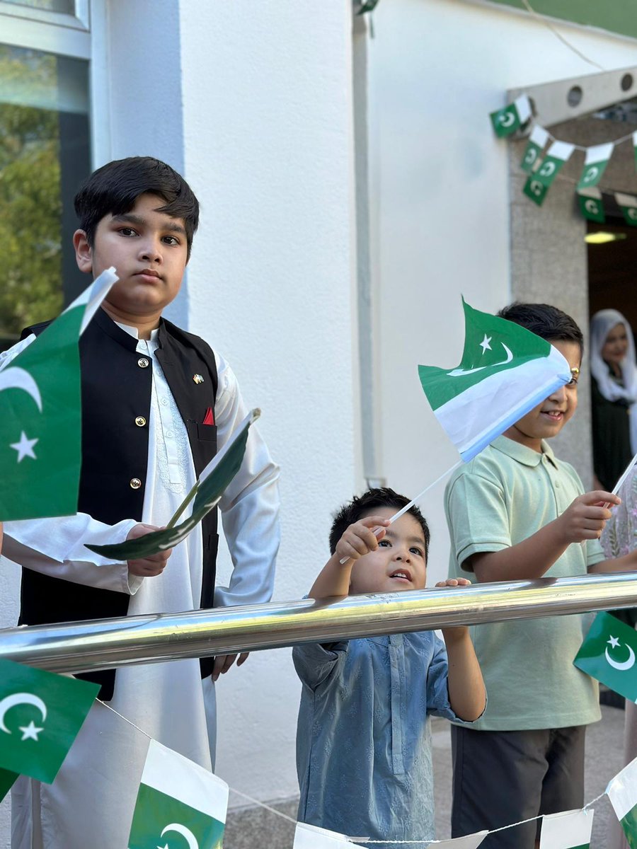 PakinSpain_'s tweet photo. Celebrations of 78th Independence Day of Pakistan at Embassy of Pakistan, Madrid.
@ForeignOfficePk 
@PkPublicDiplo 
#IndependenceDayPakistan 
#IndependenceDay2024 
#PakistanIndependenceDay 
#pakistanzindabad https://t.co/bTv5Lf90Xk