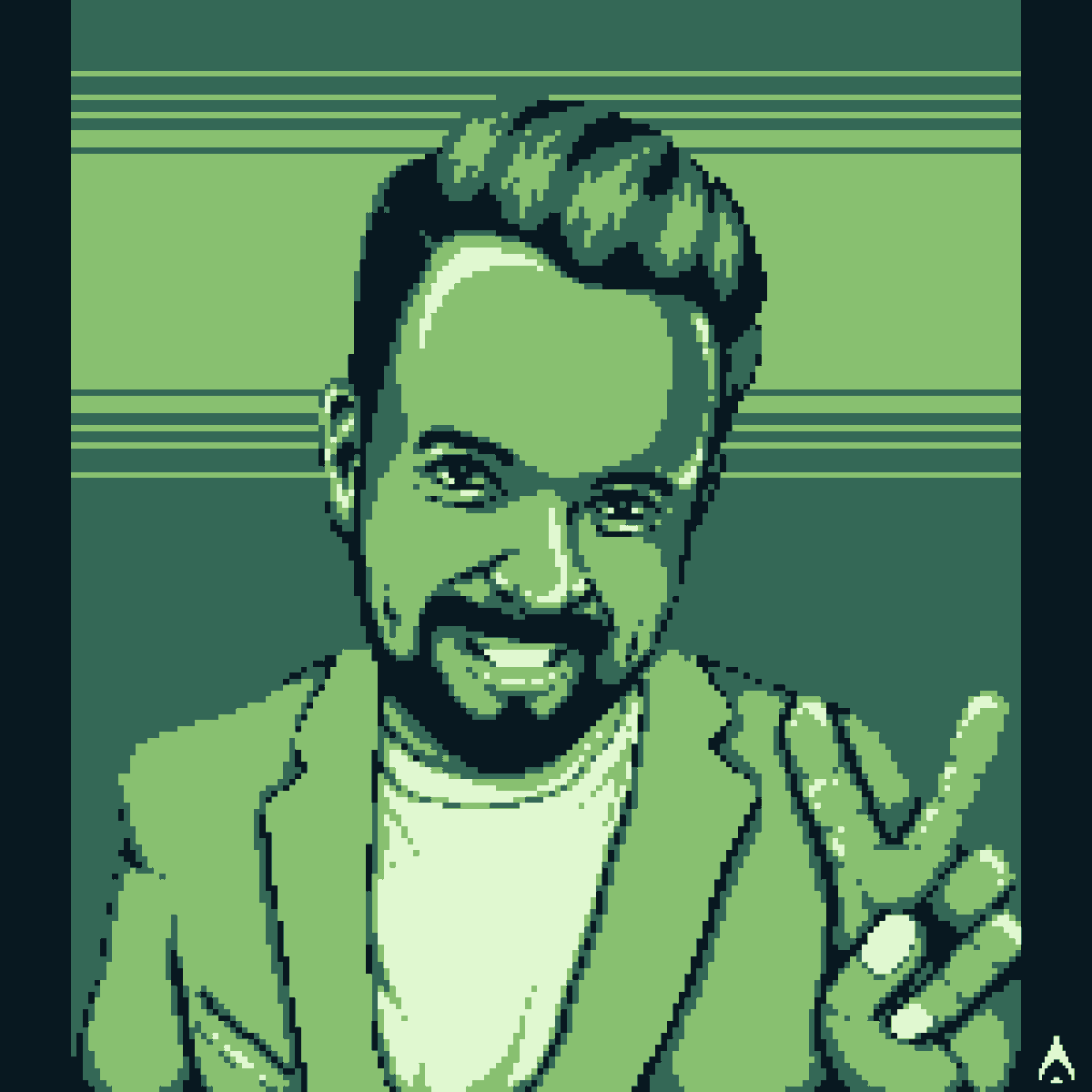 Recent commissioned works, 2bit #pixelart Portraits