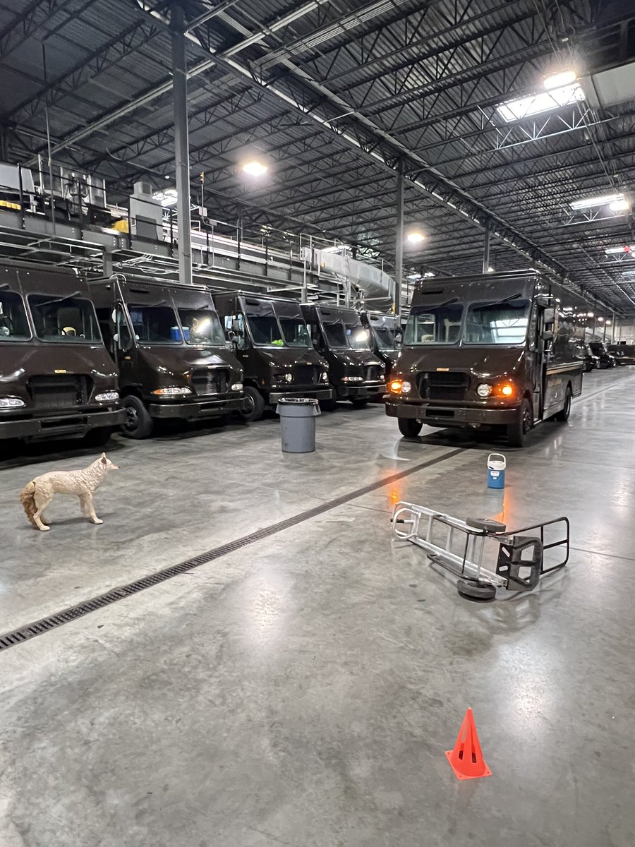 Today’s safety for Lenexa South: Expecting the unexpected and avoiding hazards! #UPS #safety #SafetyFirst #expecttheunexpected #LenexaSouth #Hazards #beware