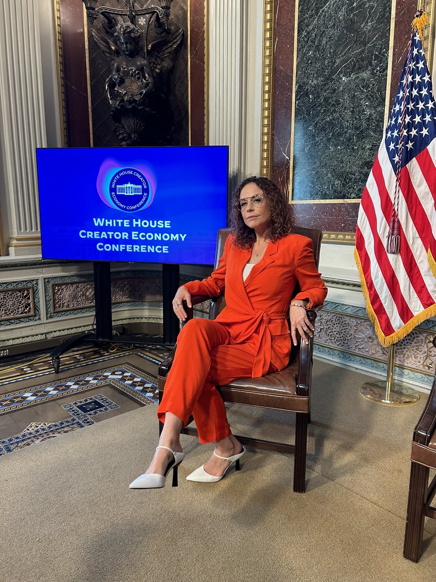 shiralazar's tweet image. GM from the @WhiteHouse for the Creator Economy Conference #whitehousecec