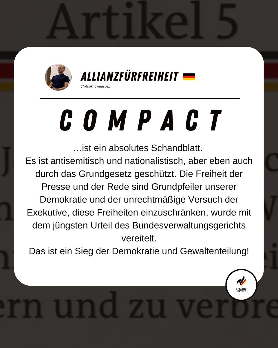 Kricke1905's tweet image. #compactverbot #Faeser