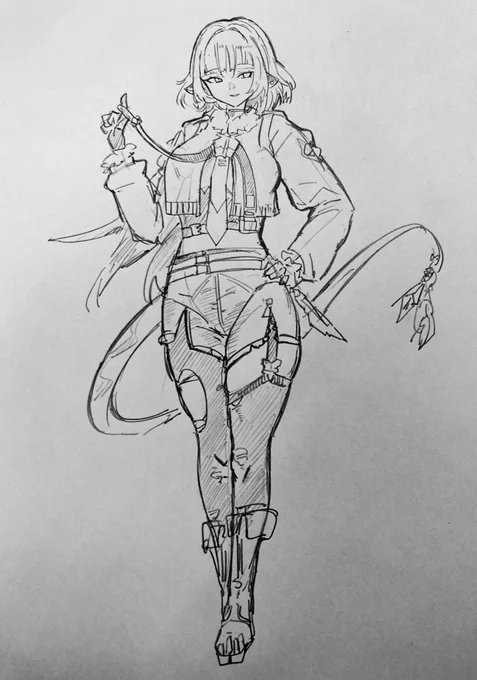 Jane Doe🐭 

I penciled for 30 minutes✍☺️

#zzzero   #ゼンゼロ 