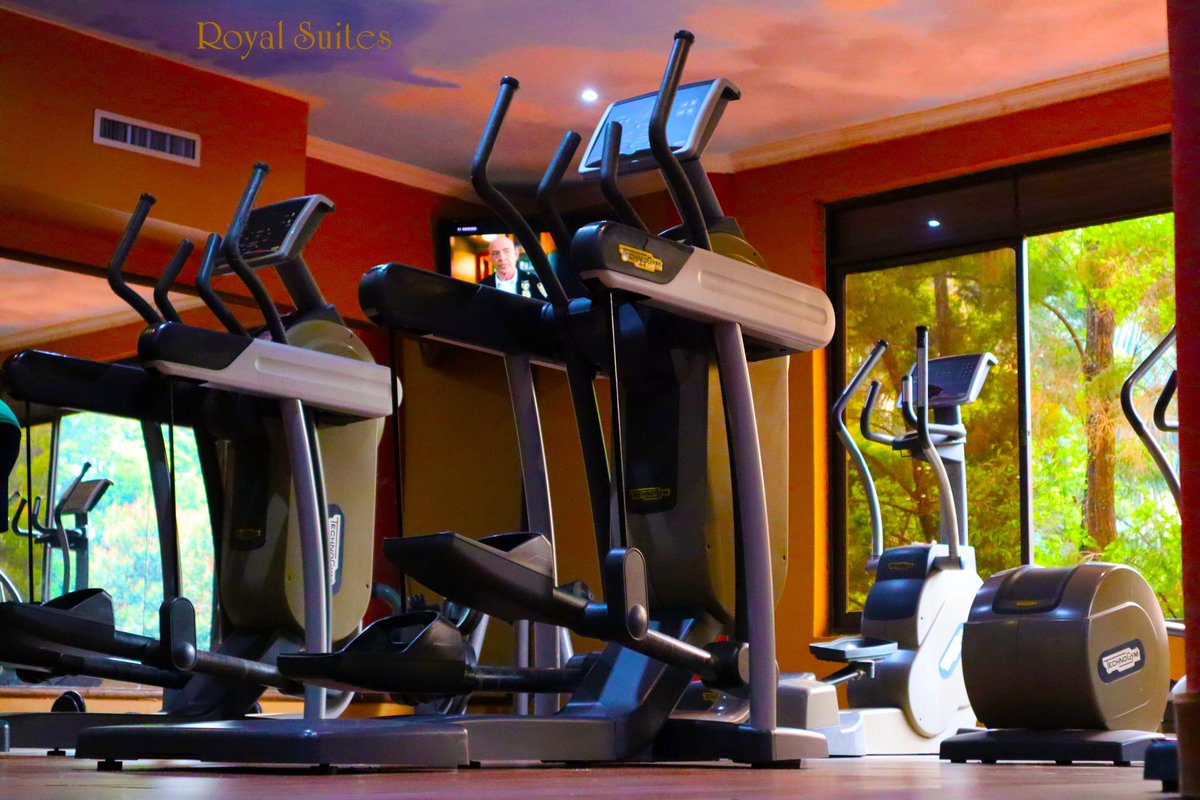🏋️‍♂️✨ Get ready to elevate your #fitness game at the Royal Suites Hotel! Our #modern #gym is packed with state-of-the-art equipment just for you. 💪🌟 Let's get moving, by 📞📱 0785536568 or 0775279521! #FitnessGoals2024 #RoyalSuitesGym #bodygoals2024 #moderngymclub