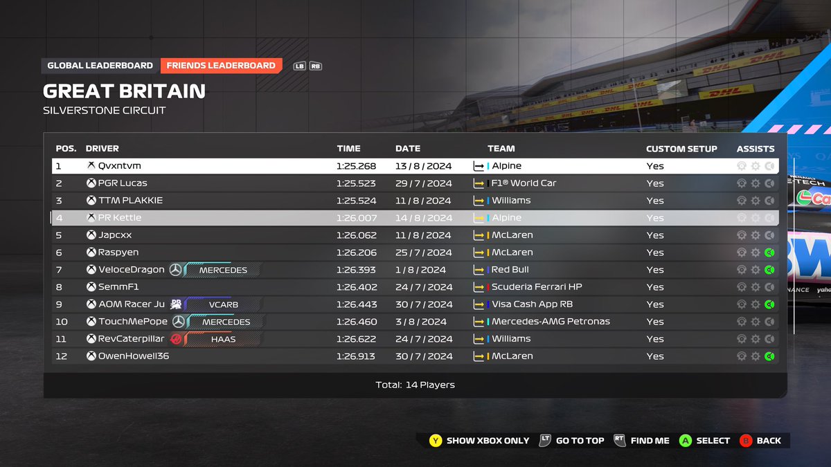 will take it after not playing for a year and having to get used to a logitech again 😅