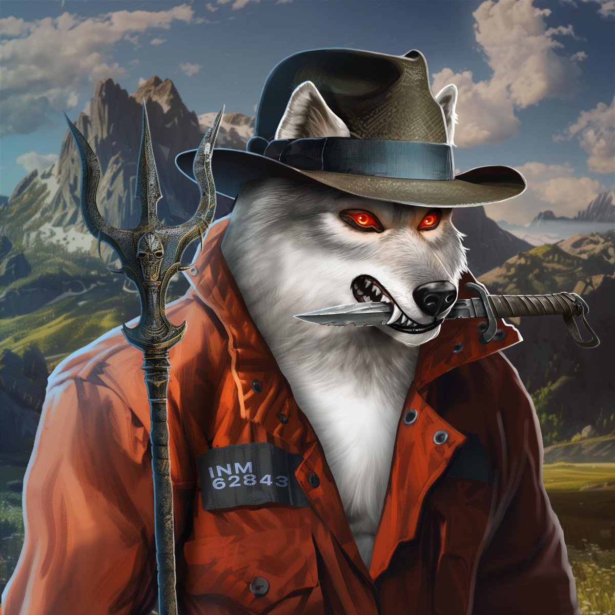 Get ready for your chance to mint a Betski Wolfpack NFT from <a href="/SportsAlphaClub/">SAC</a> !   Currently minting for MC cardholders but public will be minting in the next couple of days!!!  Check out this big bad wolf I just got!