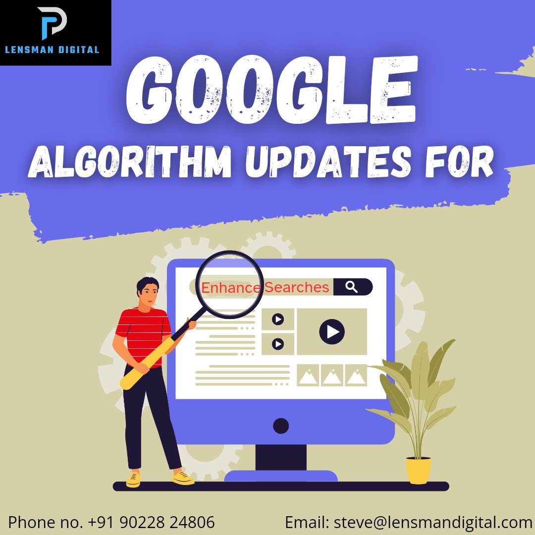 lensman_company's tweet image. Algorithm updates keep results fresh and relevant.Reward quality, punish spam. Stay ahead with great content! 
#GoogleAlgorithms #SearchEngineAlgorithms #HowSearchWorks #SEOInsights #DigitalMarketing #AlgorithmUpdates #SearchQuality #ContentQuality #SpamFighting