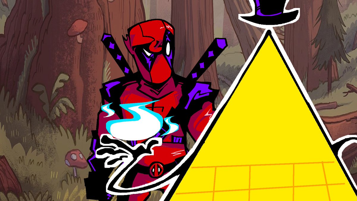 ElectricRipper's tweet photo. "You think YOU can stop me?"
"Go ahead Cancer, show me watcha got!"

"I AM MARVEL JESUS YOU DUL-"

#BookOfBill #DeadpoolAndWolverine #GravityFalls https://t.co/vzoEy7jl2J