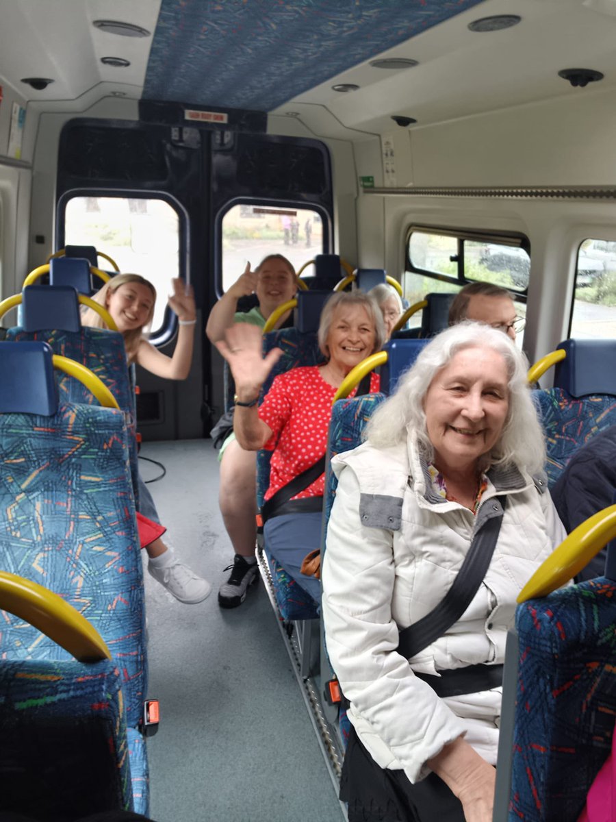 A few of our residents went to the flower pot festival at Settle, we had a lovely time and enjoyed a pub lunch and an ice cream <a href="/AnchorLaterLife/">Anchor</a> #trip #settle #care #carehomes