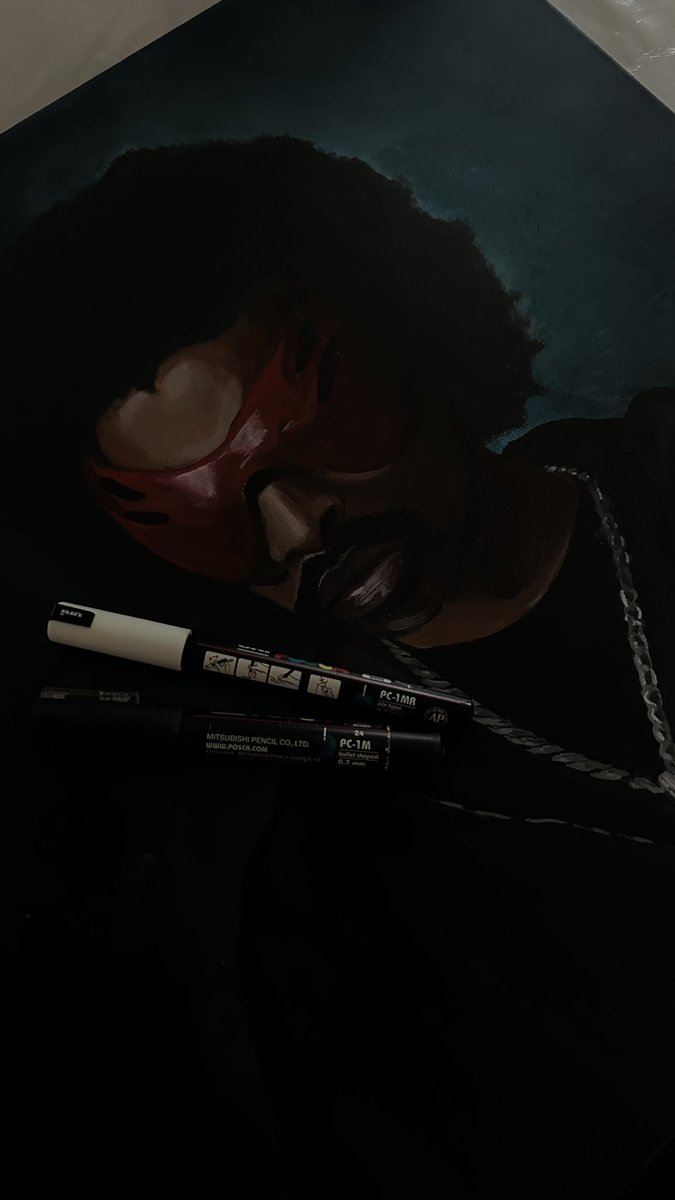 makeuparish's tweet image. 24 - La Fève. acrylic