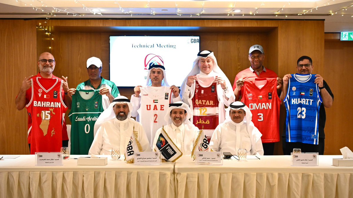 kbakuwait's tweet photo. جانب من الاجتماع الفني لبطولة الخليج للناشئين تحت 15 سنة، الذي اقيم مساء اليوم https://t.co/R5qPUl7hxq