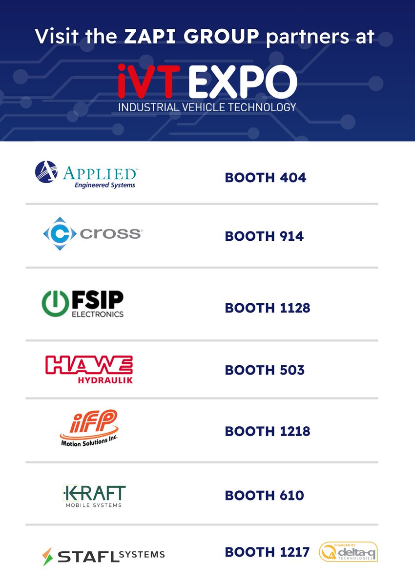 DeltaQTech's tweet image. Heading to the iVT Expo in Chicago next week? 
📌 Save this post to easily find our partners at the expo!

#iVTExpo #Chicago #2024