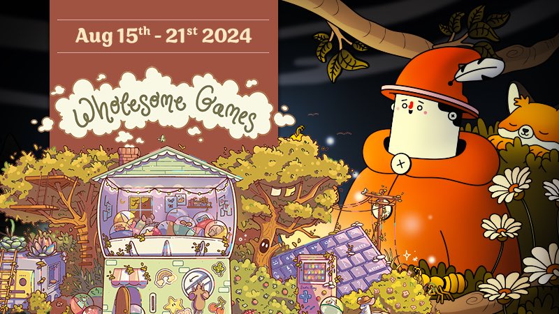 Demo Announcement! 🚀 For the very first time ever, «The Guardian of Nature» can be played on Steam (from Aug 15th)! Thank you so much <a href="/_wholesomegames/">Wholesome Games</a> that we are part of the Wholesome Games Celebration 💚 Check out the demo and let us know what you think 😅

RT appreciated 😘