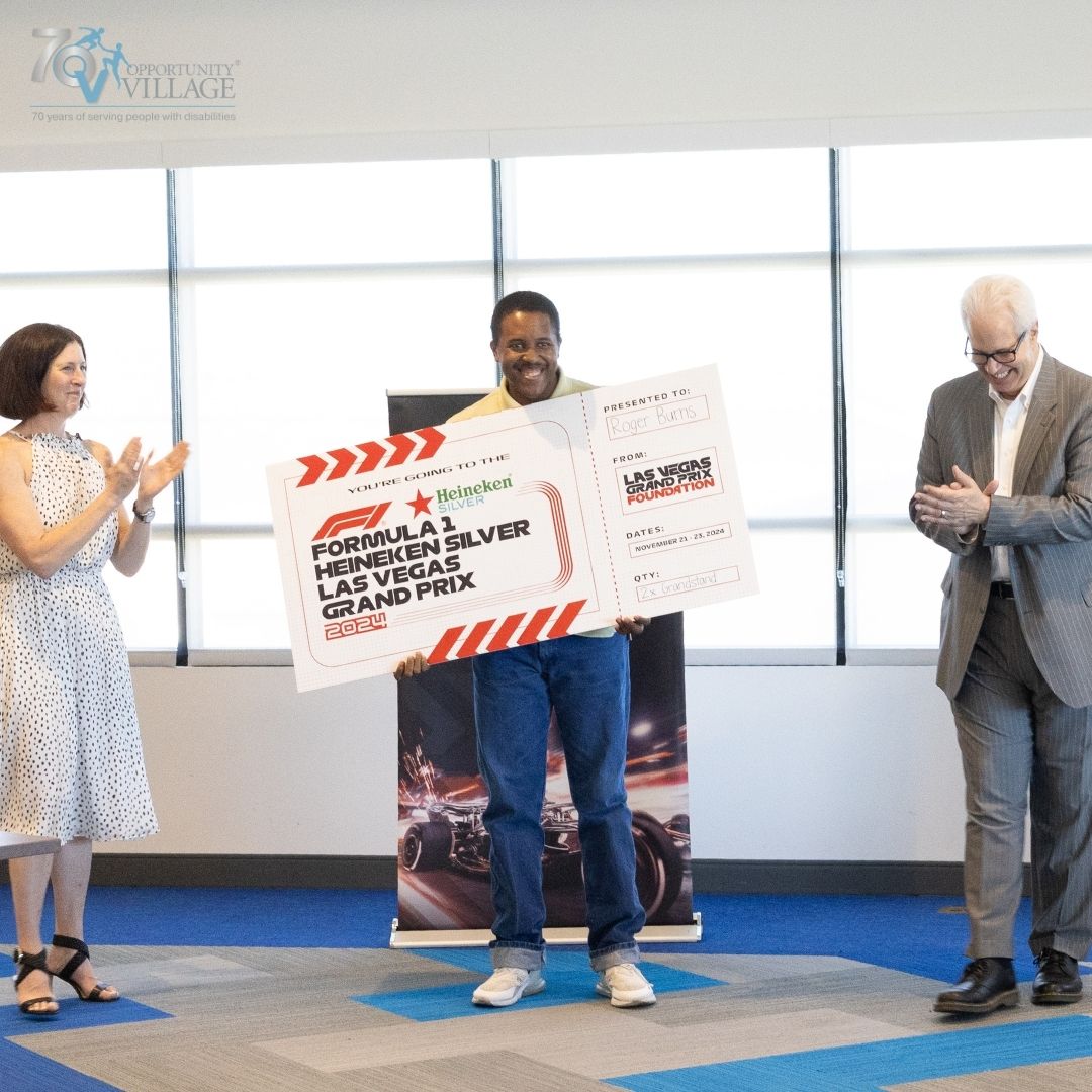 OppVillageLV's tweet photo. Thank you @f1lasvegas for surprising OV's Roger Burns, with two tickets to the upcoming Formula 1 Heineken Silver Las Vegas Grand Prix 2024 event, in honor of his extraordinary contributions to the OV community. ποΈ
Congratulations Roger!
#F1 #LasVegasGP @f1lvcomms #OVCommunity https://t.co/LWKKjQQZLk