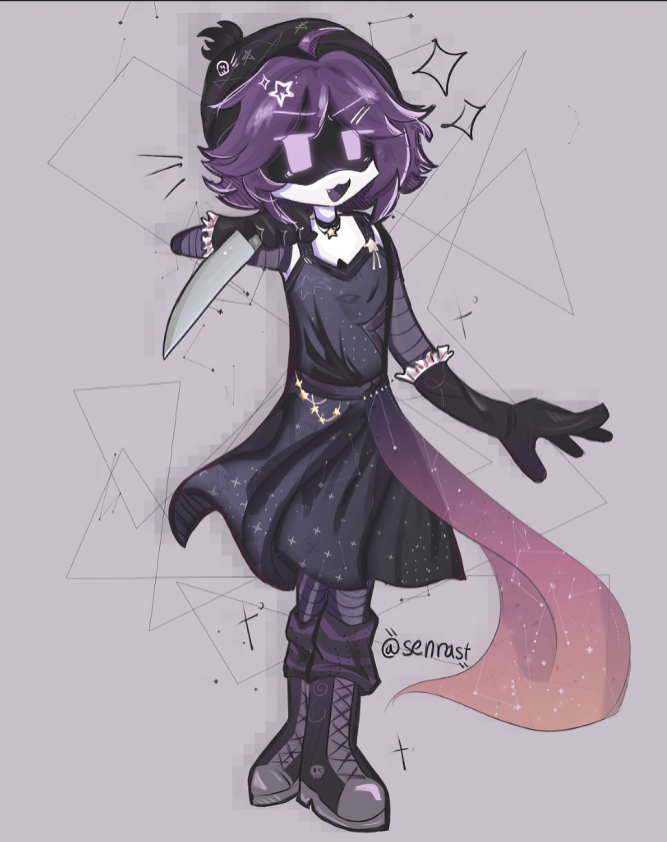 senrast's tweet photo. GUYS HEAR ME OUT, DAPPER UZI BUT STAR THEMED

/#mdtwt #murderdrones #UziDoorman https://t.co/QQ2F8ejUMw