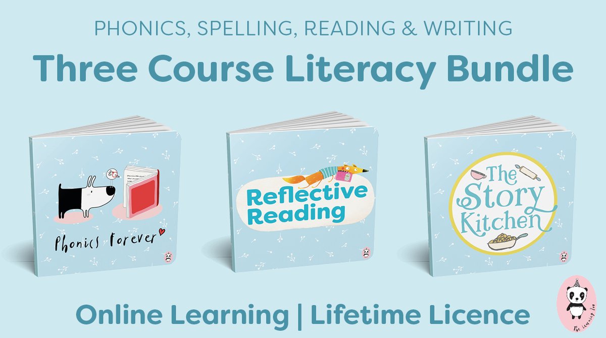 Finally finished filming... 😅Now available online: 

Research-informed literacy #CPD bundle with 3 full days' training &amp; all resources &amp; downloads. Lifetime whole-school site licence!

#ReflectiveReading 📚#PhonicsForever 🧠🔤 #StoryKitchen  ✏🍝

thelearningzoo.co.uk/shop/