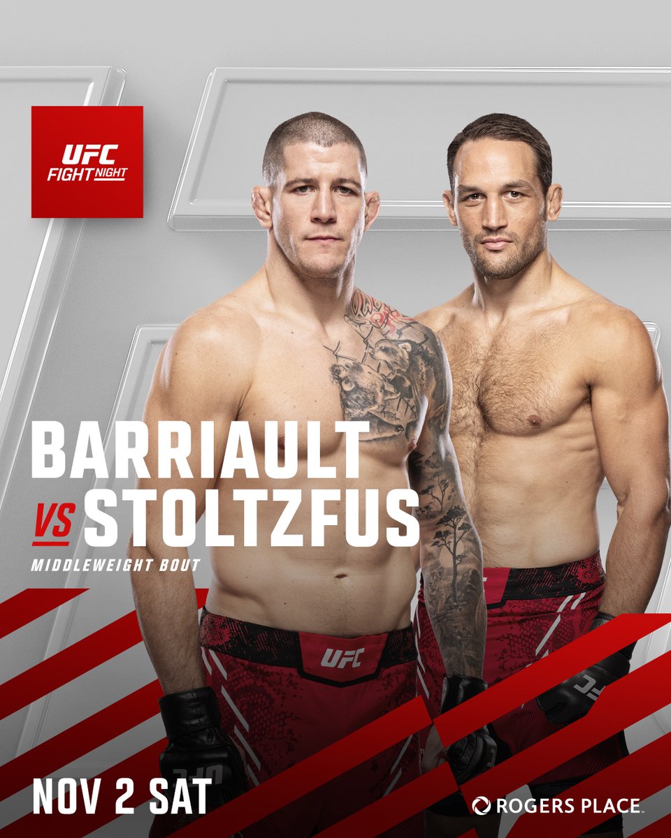 UFC_CA's tweet photo. A battle on home soil! Catch our very own take to stage at #UFCEdmonton November 2nd! 🇨🇦

[ General On Sale Sept. 20th | Register your interest at https://t.co/x7BqfyXXTj ] https://t.co/kEoCYgr4ha