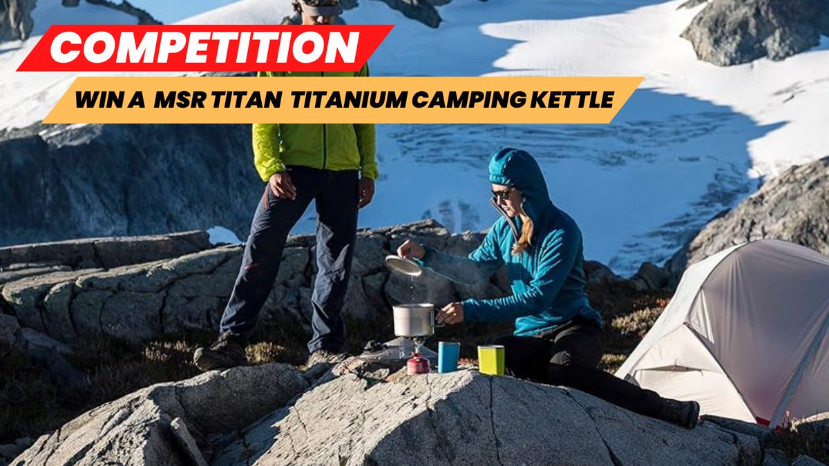 #Competition Win a MSR Titan Camping Kettle - the perfect cook pot for gram-counting backcountry. Enter &amp; #RT for a chance to #win: gleam.io/aNsjR/ganesha-… #RoadTrip #retweet #outdoorlife #offgrid #offthegrid #campingviews #mountainview
