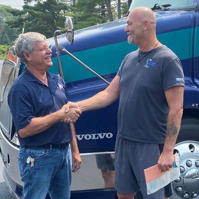mainetrucks's tweet photo. MMTA has donated our tractor to Hancock County Technical Center for their diesel technician students to learn their craft. And the trailer has been donated to the Somerset Career &amp; Technical Center for their CDL program to use to train the next generation of professional drivers. https://t.co/MabAuB4WHx