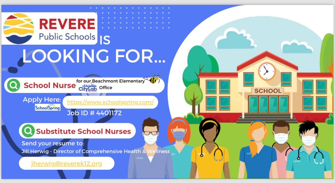 Our School Nurses are the BEST! Come join this amazing group! #RPSProud