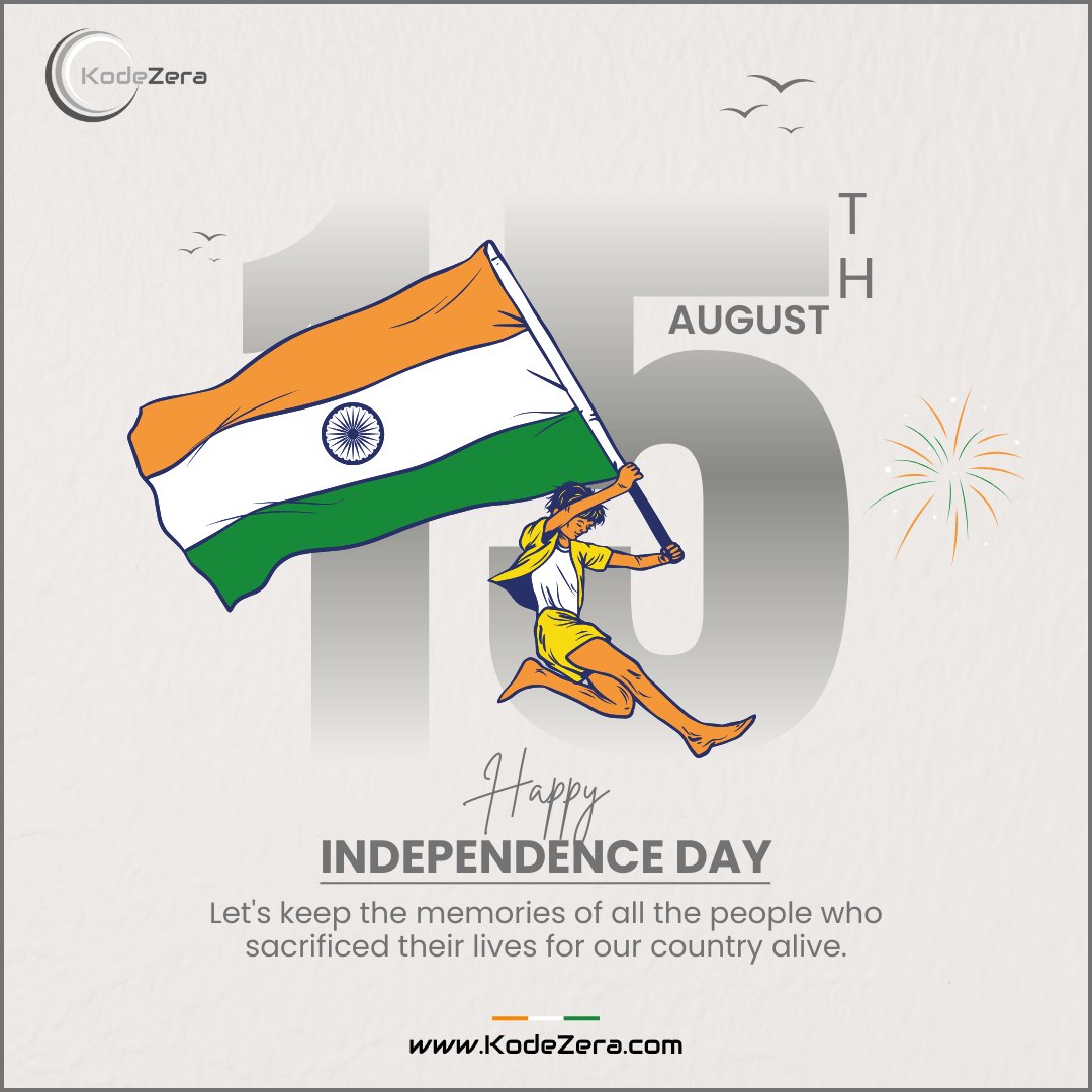 weareKodeZera's tweet photo. Celebrating the architects of our nation and the innovators of today. Happy Independence Day, India! #IndependenceDayIndia #India #JaiHind #KodeZera #ITsolutions #INDIAGATE #strength #ThursdayWisdom https://t.co/ZcSQ0ODhWy