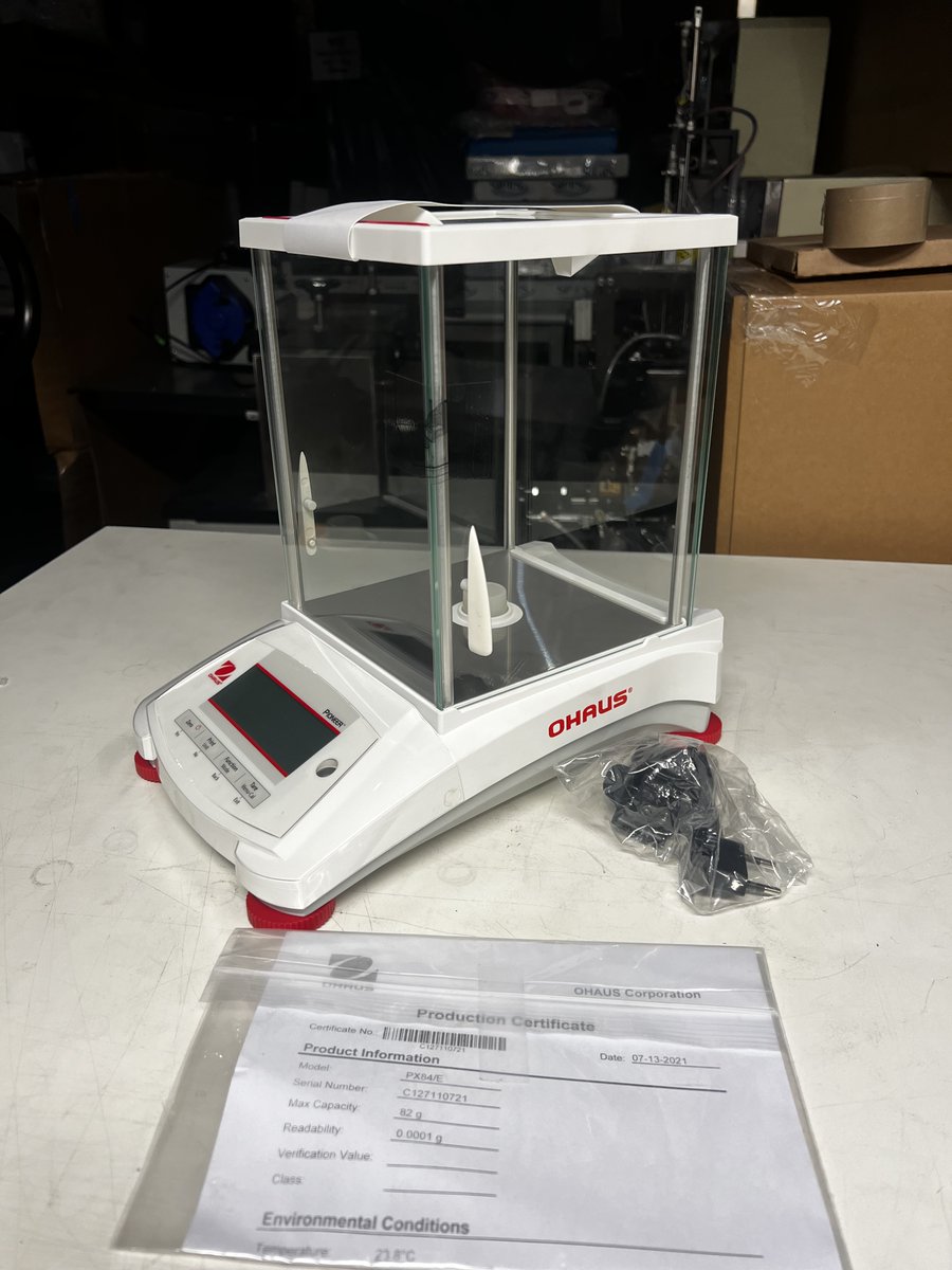 edispositions's tweet photo. More Test and Measurement tools added to ETM #Auction! 

Company: Neuralink 

OHAUS Pioneer PX Balance
Schott Optic illuminators 
ThorLabs Bergamo Microscope Stage
&amp; more

Auction Closes Tomorrow 08/15

Register to bid
👉 https://t.co/1ILrb7Hdd5

#Engineering #Biotechnology https://t.co/EHTBvxJzUj