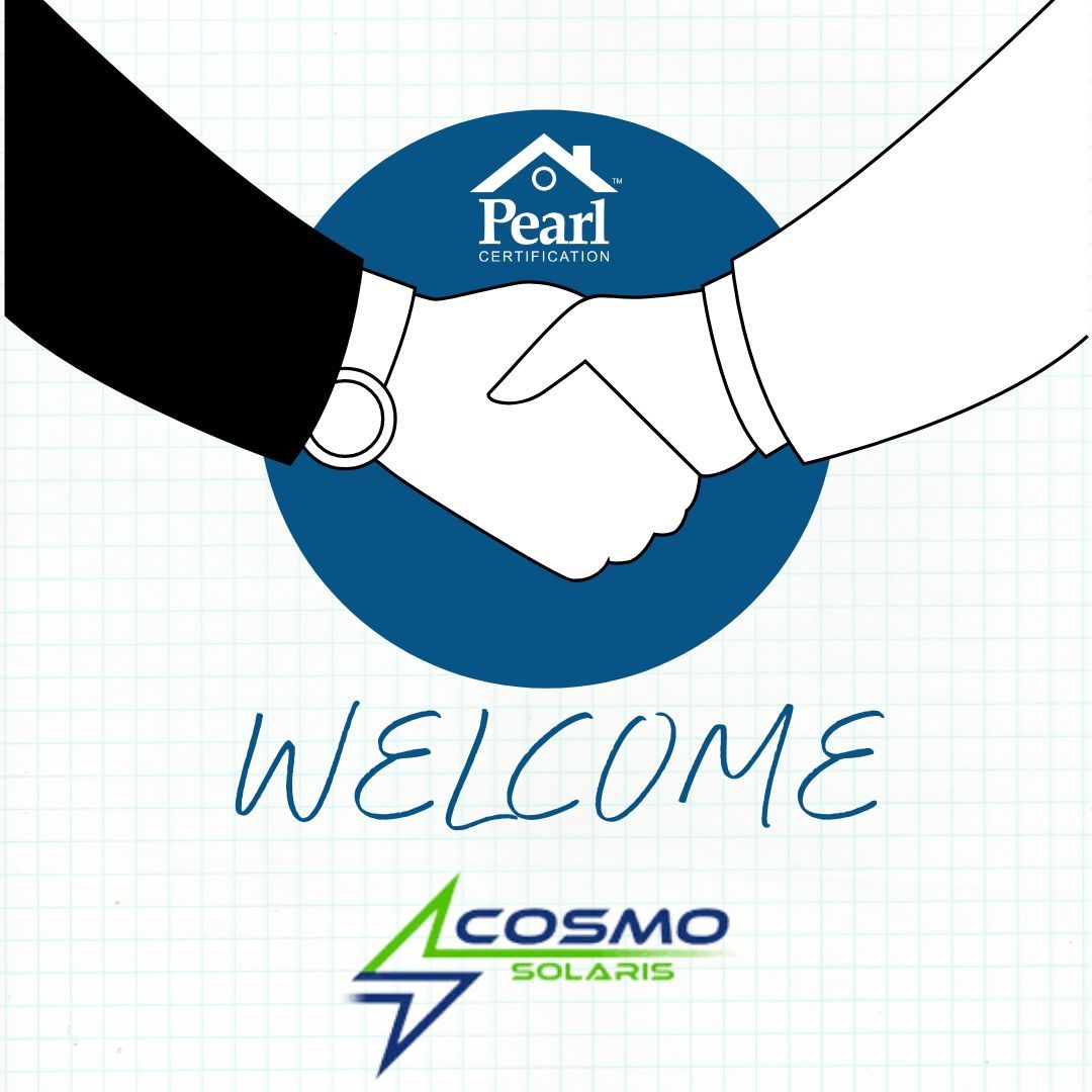 Welcome Cosmo Solaris to the Pearl Certification Family!

"Joining Pearl Certification aligns with our commitment to pioneering sustainable energy solutions and advancing environmental stewardship, ensuring our impact is both profound and enduring."