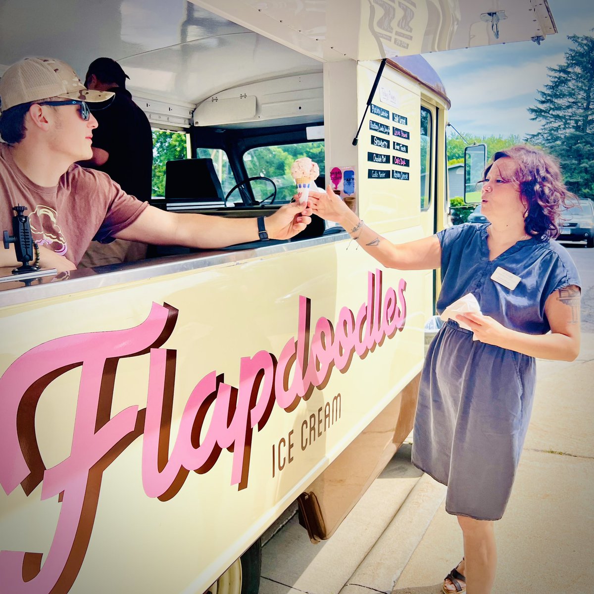 REA provides Flapdoodles to our new members at new teacher orientation!