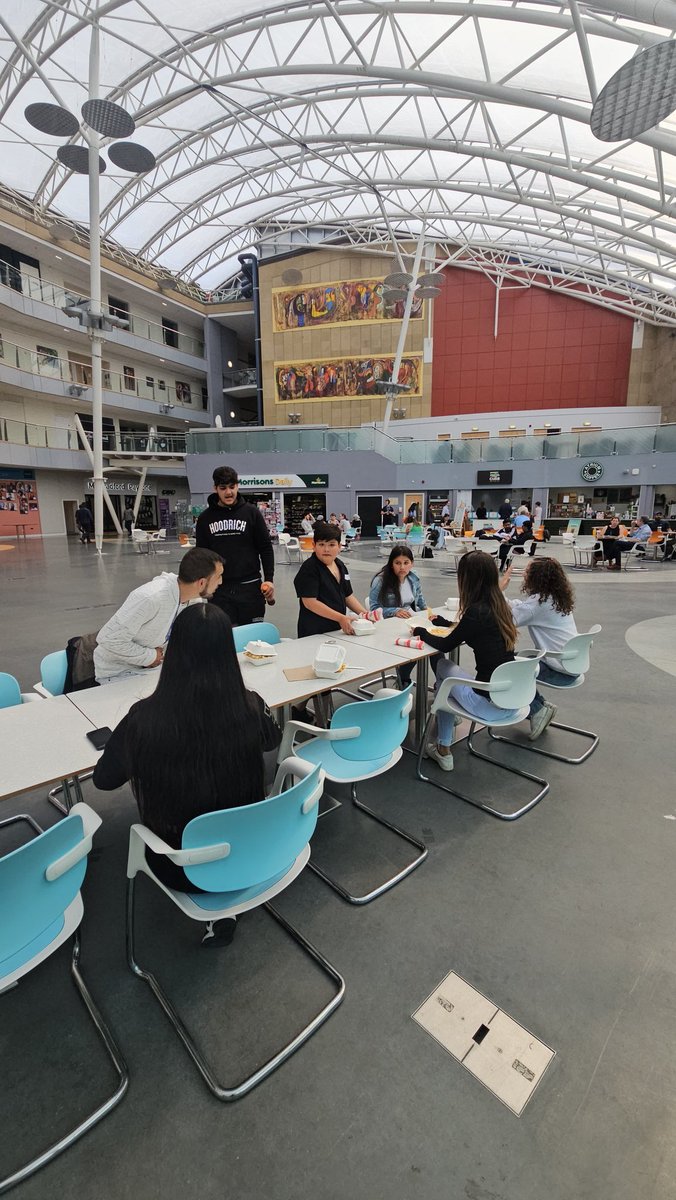 #HAF2024 at the University part of an amazing research doing some amazing art 🎨 
<a href="/bradfordmdc/">Bradford Council</a> <a href="/educationgovuk/">Department for Education</a>