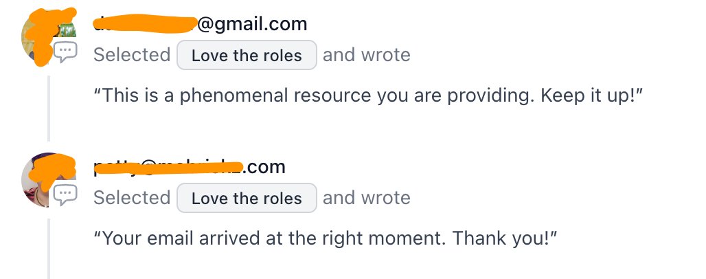I love hearing comments like this abt <a href="/foundergigs_/">founder gigs</a>