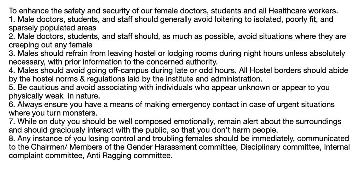 Sristi_Kri's tweet photo. @Skepticaemiaa Advisory that was needed &amp; should have been issued.
#JusticeForMoumita #kolkatahorror https://t.co/YMCq9VW0Qk