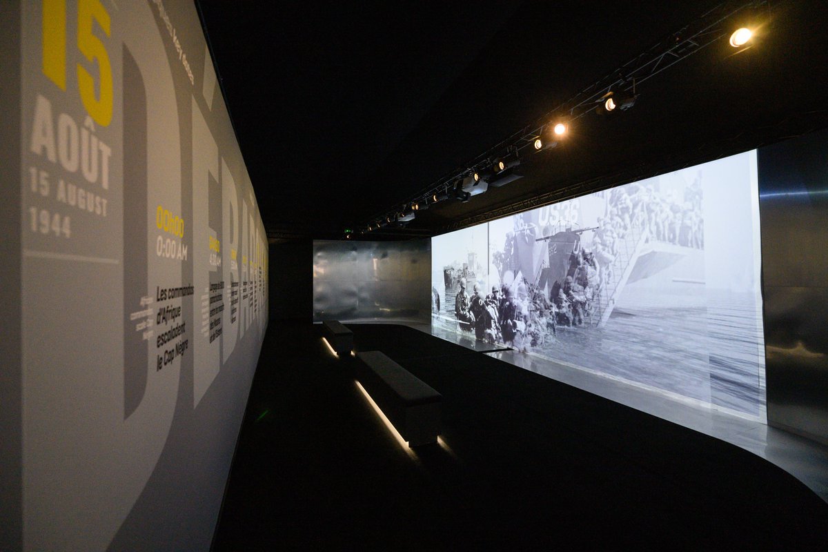 benoitrondeau14's tweet image. Il y a 80 ans : débarquement en #Provence. #Dragoon #Anvil Expo immersive réalisée par Iconem à laquelle j'ai eu le plaisir de donner mon concours, de concert avec une équipe de Microsoft.
Photo: copyright_Ville de Saint-Raphaël – Franck CLUZEL