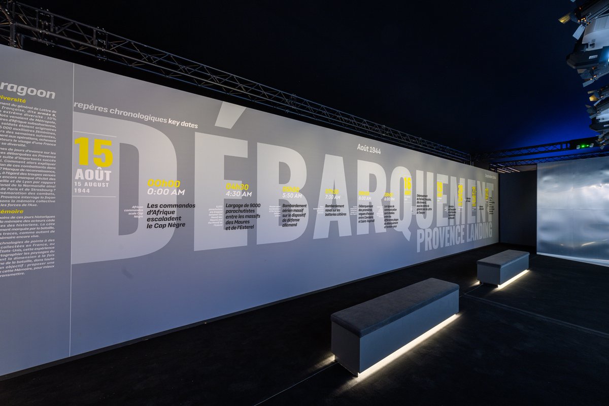 benoitrondeau14's tweet image. Il y a 80 ans : débarquement en #Provence. #Dragoon #Anvil Expo immersive réalisée par Iconem à laquelle j'ai eu le plaisir de donner mon concours, de concert avec une équipe de Microsoft.
Photo: copyright_Ville de Saint-Raphaël – Franck CLUZEL