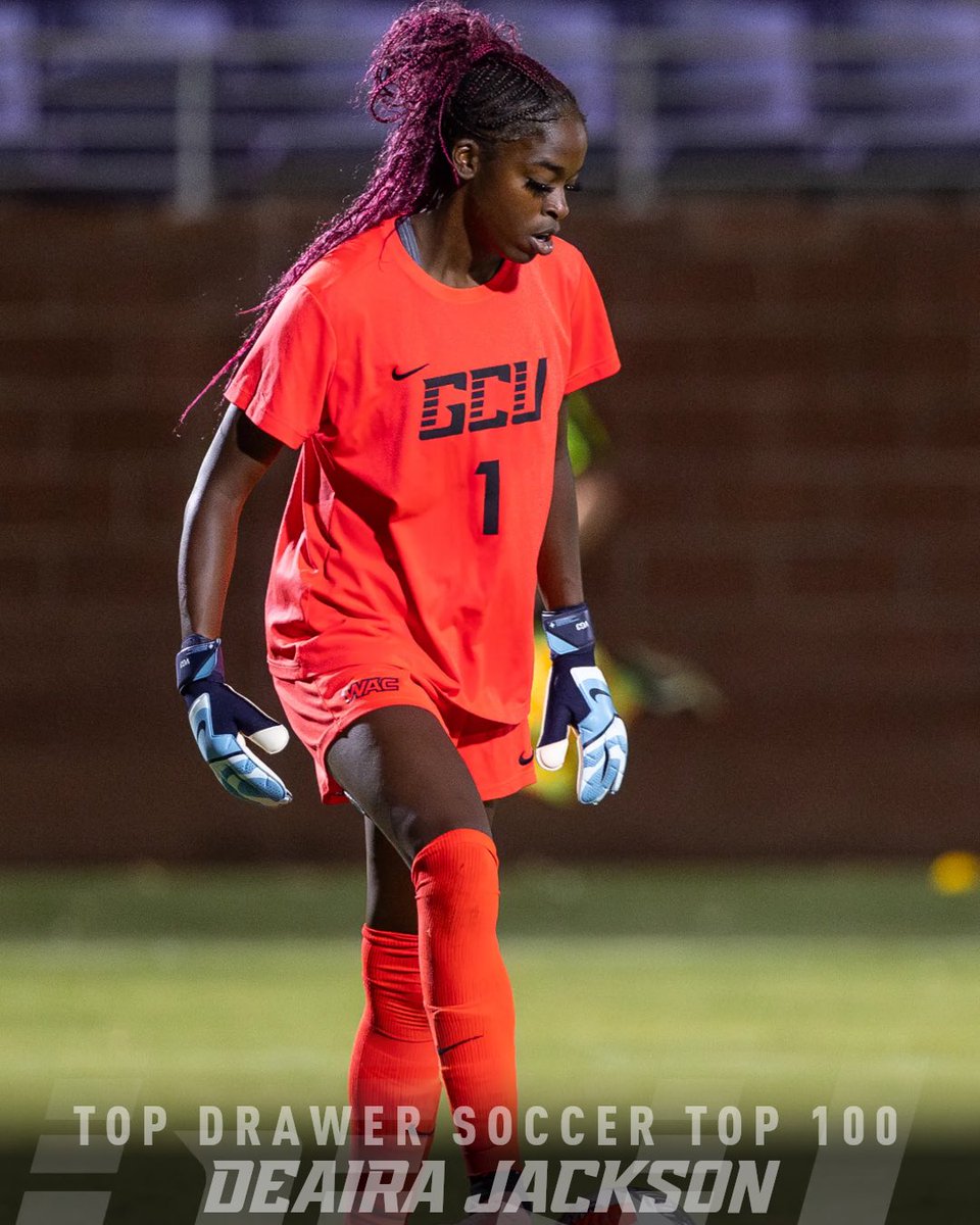 Courtesy of @topdrawersoccer - 
<a href="/DJTheGK1/">BIG MAMA❤️‍🔥</a> is the 76th best player and 9th best goalkeeper in the country! 📈🔥 #LopesUp