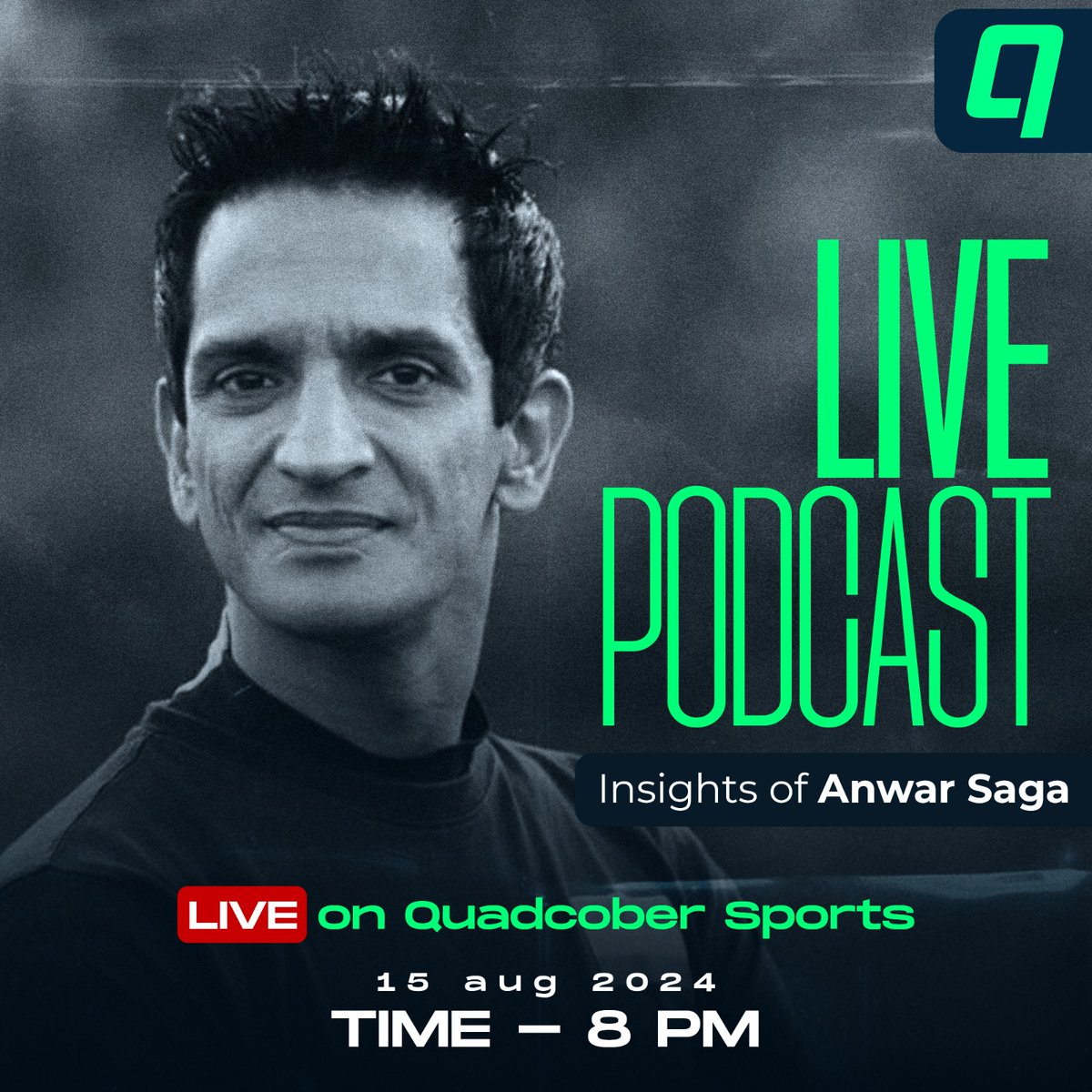 quadcober's tweet photo. Catch us Live with Mr.@THE_RanjitBajaj

On the eve of Independence Day we will bring out the exclusives of the most awaited Anwar Saga, followed by some insights of the Current Indian Football scenario.

We will be live on our Facebook page 
#ranjitbajaj #indianfootball #anwarali https://t.co/MCTZIHpriN