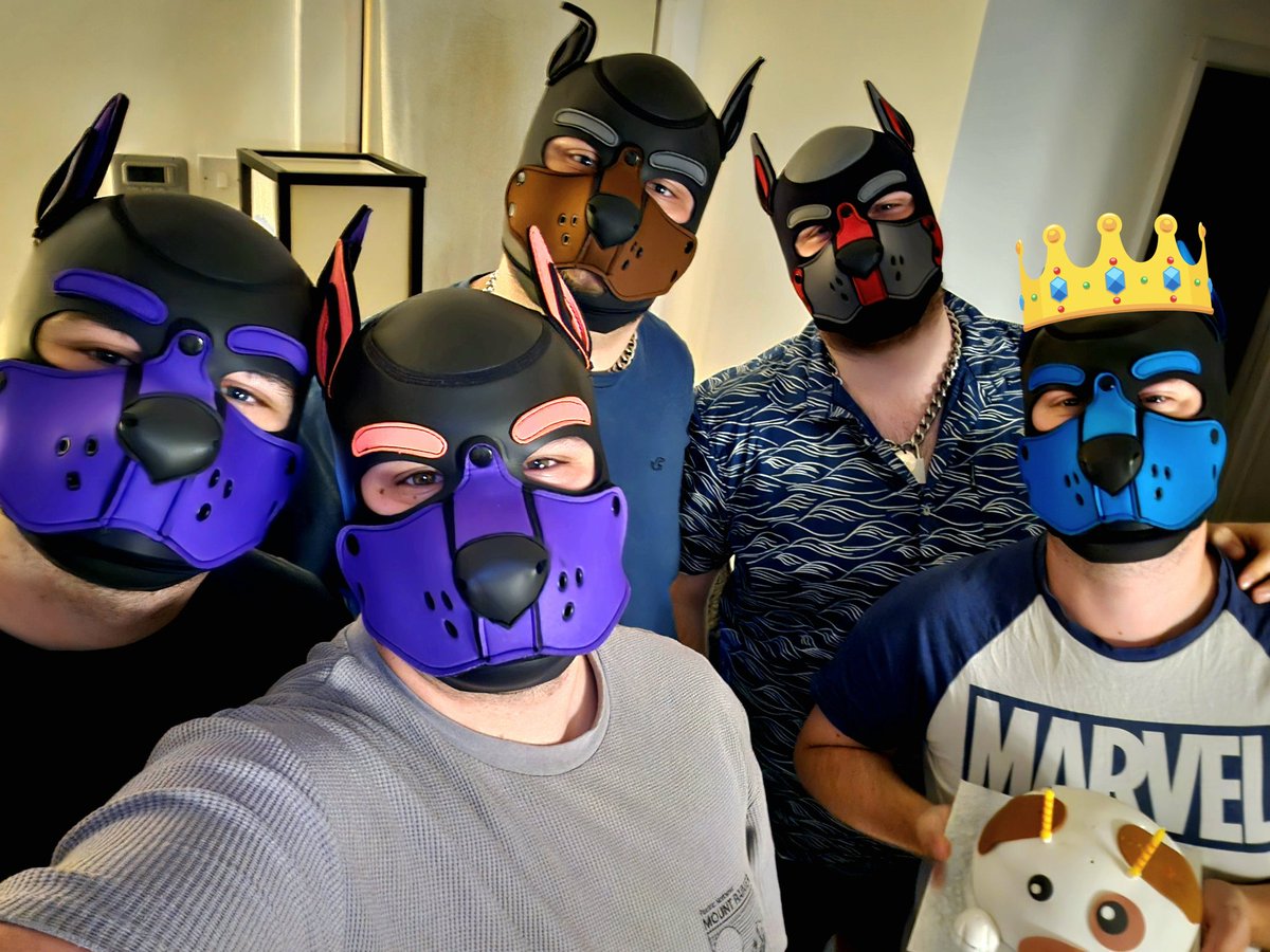 <a href="/ren_pup/">Pup Ren 🐾</a>'s birthday yesterday! Thanks <a href="/PupLeko/">Pup Leko</a>, <a href="/Pup_Orion99/">Orion</a> and @FGealrd for coming out to dinner ☺️